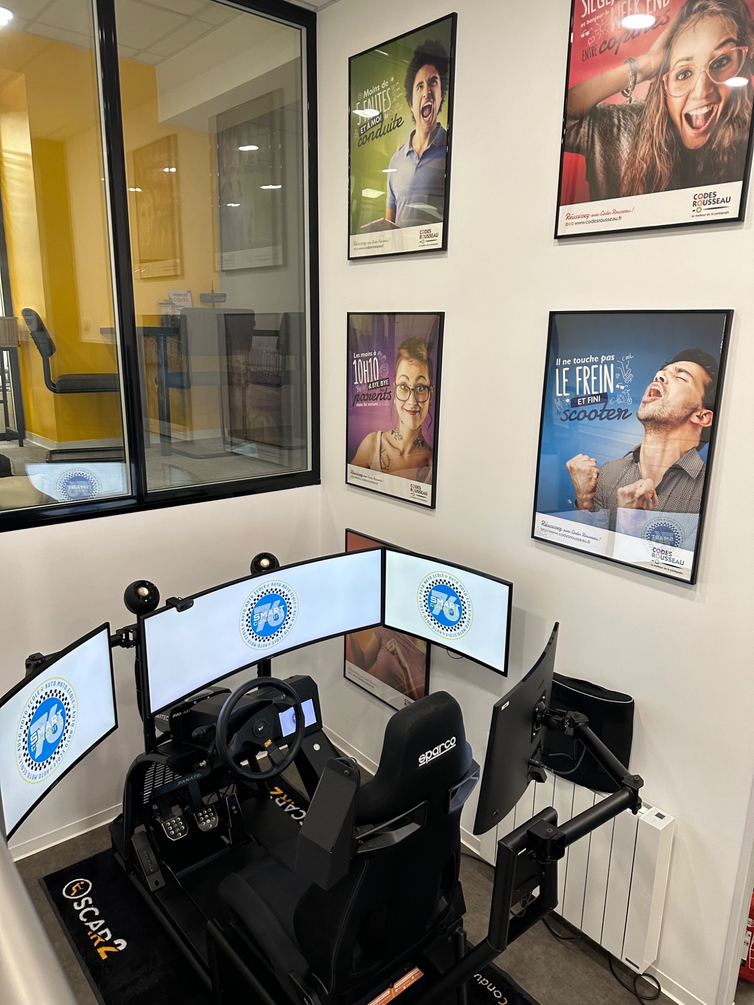Simulateur de conduite Oscar de Smart Conduite 76